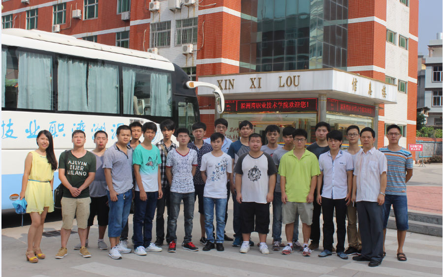我院2012级安博班学生赴江苏昆山实训基地项目实训